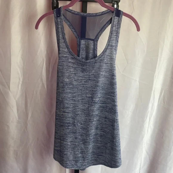 Alive Magnetics Blue Heathered Workout Tank, size Medium - Picture 1 of 8